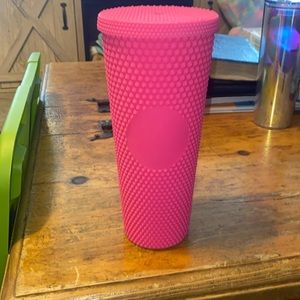 Brand new Hot Pink tumbler. “NOT” Starbucks